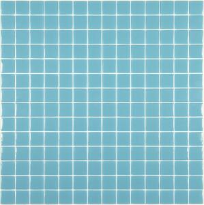 Hisbalit Skleněná mozaika modrá Mozaika 335B LESK 2,5x2,5 2,5x2,5 (33,3x33,3) cm - 25335BLH