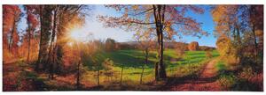OBRAZ NA PLÁTNĚ, krajina a příroda, 180/60/3 cm Euroart - Obrazy na plátně