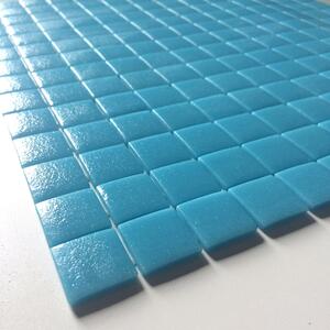 Hisbalit Obklad skleněná modrá Mozaika 335B PROTISKLUZ 2,5x2,5 2,5x2,5 (33,33x33,33) cm - 25335BBH