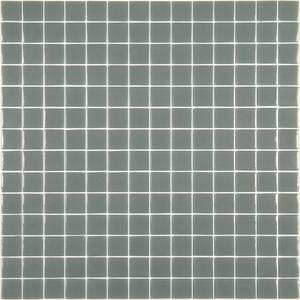 Hisbalit Skleněná mozaika šedá Mozaika 305A LESK 2,5x2,5 2,5x2,5 (33,3x33,3) cm - 25305ALH