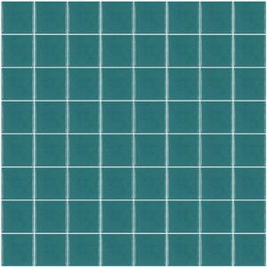 Hisbalit Skleněná mozaika zelená Mozaika 127A MAT 4x4 4x4 (32x32) cm - 40127AMH
