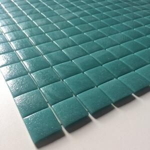 Hisbalit Skleněná mozaika zelená; tyrkysová Mozaika 222A PROTISKLUZ 2,5x2,5 2,5x2,5 (33,33x33,33) cm - 25222ABH