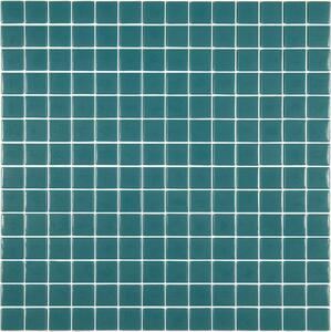 Hisbalit Obklad skleněná zelená Mozaika 127A LESK 2,5x2,5 2,5x2,5 (33,3x33,3) cm - 25127ALH