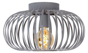 Lucide 78174/40/33 - Stropní svítidlo MANUELA 1xE27/60W/230V pr. 39,5 cm šedá