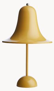 Malá přenosná stolní LED lampa Pantop, design Verner Panton