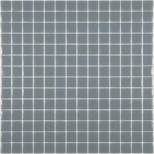 Hisbalit Skleněná mozaika šedá Mozaika 317A LESK 2,5x2,5 2,5x2,5 (33,3x33,3) cm - 25317ALH