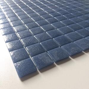 Hisbalit Skleněná mozaika modrá Mozaika 318A PROTISKLUZ 2,5x2,5 2,5x2,5 (33,33x33,33) cm - 25318ABH