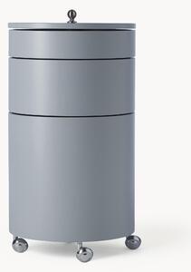 Kulatá skříňka na kolečkách Barboy, design Verner Panton