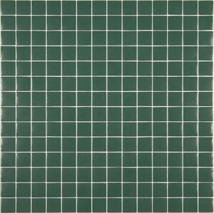 Hisbalit Obklad skleněná zelená Mozaika 220B LESK 2,5x2,5 2,5x2,5 (33,3x33,3) cm - 25220BLH