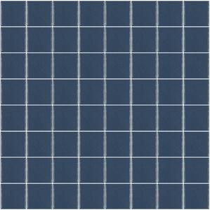 Hisbalit Skleněná mozaika modrá Mozaika 319B LESK 4x4 4x4 (32x32) cm - 40319BLH