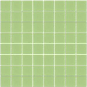 Hisbalit Skleněná mozaika zelená Mozaika 115A LESK 4x4 4x4 (32x32) cm - 40115ALH