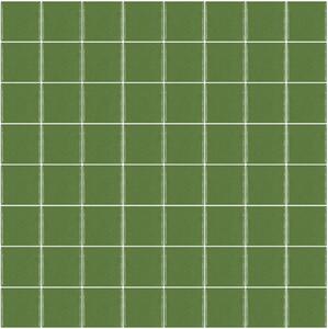 Hisbalit Skleněná mozaika zelená Mozaika 221A LESK 4x4 4x4 (32x32) cm - 40221ALH