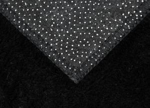 Breno Kusový koberec LOFT 200/black, Černá, 80 x 300 cm