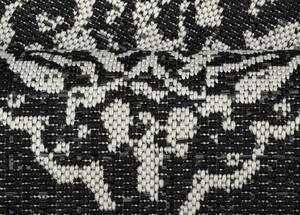 Breno Kusový koberec SUNNY 4416 Black, Šedá, Černá, 80 x 150 cm