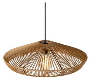 Lucide 10413/50/72 - Lustr na lanku YUNKAI 1xE27/60W/230V pr. 50 cm hnědá