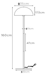 Lucide 45796/01/44 - Stojací lampa SIEMON 1xE27/40W/230V oranžová 7