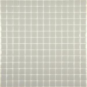 Hisbalit Skleněná mozaika šedá Mozaika 306A LESK 2,5x2,5 2,5x2,5 (33,3x33,3) cm - 25306ALH