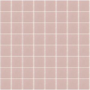 Hisbalit Obklad skleněná růžová Mozaika 255A LESK 4x4 4x4 (32x32) cm - 40255ALH