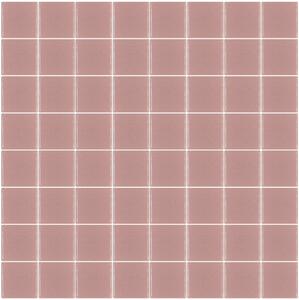 Hisbalit Skleněná mozaika růžová Mozaika 166A LESK 4x4 4x4 (32x32) cm - 40166ALH