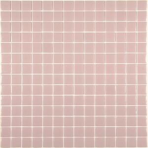 Hisbalit Skleněná mozaika růžová Mozaika 255A LESK 2,5x2,5 2,5x2,5 (33,3x33,3) cm - 25255ALH
