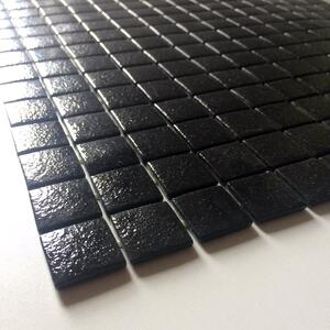 Hisbalit Obklad skleněná černá Mozaika 101C PROTISKLUZ 2,5x2,5 2,5x2,5 (33,33x33,33) cm - 25101CBH