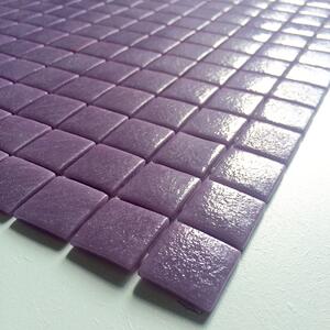 Hisbalit Skleněná mozaika fialová Mozaika 251A PROTISKLUZ 2,5x2,5 2,5x2,5 (33,33x33,33) cm - 25251ABH