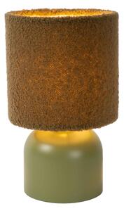Lucide 10516/01/33 - Stolní lampa WOOLLY 1xE14/40W/230V zelená