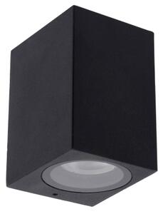 Lucide 69800/01/30 - Venkovní nástěnné svítidlo ZARO 1xGU10/35W/230V IP44 černá