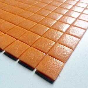 Hisbalit Skleněná mozaika oranžová Mozaika 326B PROTISKLUZ 2,5x2,5 2,5x2,5 (33,33x33,33) cm - 25326BBH