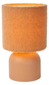 Lucide 10516/01/44 - Stolní lampa WOOLLY 1xE14/40W/230V oranžová