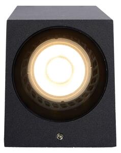 Lucide 69800/01/30 - Venkovní nástěnné svítidlo ZARO 1xGU10/35W/230V IP44 černá