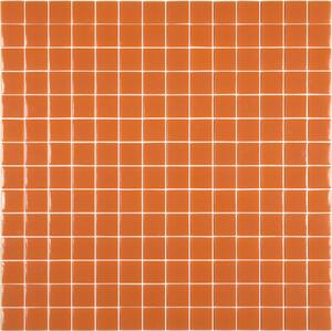 Hisbalit Skleněná mozaika oranžová Mozaika 304C LESK 2,5x2,5 2,5x2,5 (33,3x33,3) cm - 25304CLH