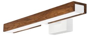 Brilagi- LED Koupelnové osvětlení zrcadla WOODY MIRROR LED/8W/230V IP44 dub/bílá