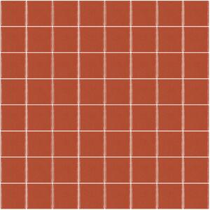 Hisbalit Obklad skleněná červená Mozaika 172E LESK 4x4 4x4 (32x32) cm - 40172ELH