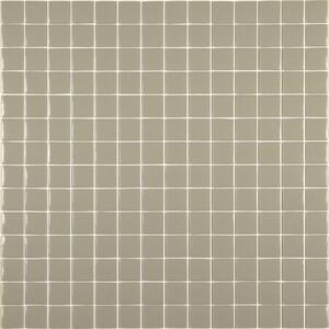 Hisbalit Skleněná mozaika šedá Mozaika 327A MAT 2,5x2,5 2,5x2,5 (33,33x33,33) cm - 25327AMH