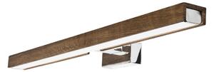 Brilagi-LED Koupelnové osvětlení zrcadla WOODY MIRROR LED/12W/230V IP44 dub/chro