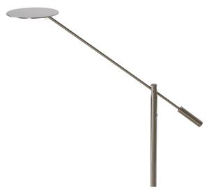 Lucide 19766/09/12 - LED Stmívatelná stojací lampa ANSELMO LED/9W/230V chrom