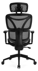 Kancelářská ergonomická židle LEVANO černá