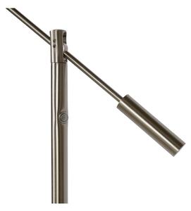 Lucide 19766/09/12 - LED Stmívatelná stojací lampa ANSELMO LED/9W/230V chrom