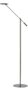 Lucide 19766/09/12 - LED Stmívatelná stojací lampa ANSELMO LED/9W/230V chrom