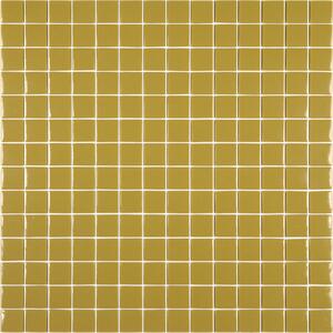 Hisbalit Skleněná mozaika hnědá Mozaika 307A LESK 2,5x2,5 2,5x2,5 (33,3x33,3) cm - 25307ALH
