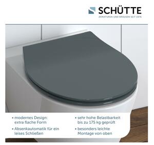 Schütte Záchodové prkénko SLIM (antracitová) (100285013004)