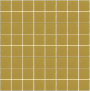 Hisbalit Skleněná mozaika hnědá Mozaika 307A LESK 4x4 4x4 (32x32) cm - 40307ALH