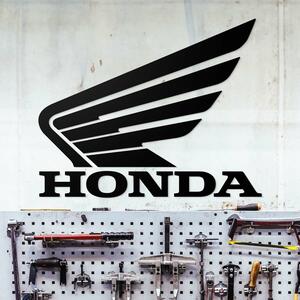 DUBLEZ | Dřevěné 3D logo motorky na zeď - Honda