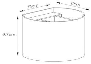 Lucide 09218/04/02 - LED Stmívatelné nástěnné svítidlo XIO 1xG9/4W/230V zlatá