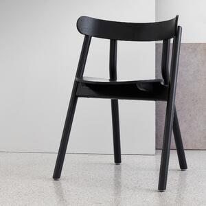 NORTHERN Židle Oaki Dinning Chair, Black Oak