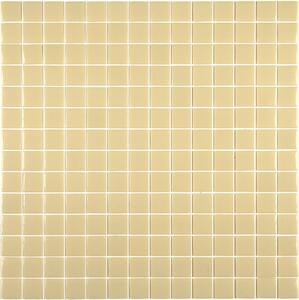 Hisbalit Skleněná mozaika béžová Mozaika 173A LESK 2,5x2,5 2,5x2,5 (33,3x33,3) cm - 25173ALH