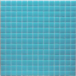 Hisbalit Skleněná mozaika modrá Mozaika NANSA 2,5x2,5 (33,3x33,3) cm - 25NANSLH