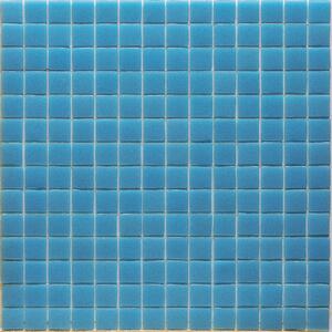 Hisbalit Skleněná mozaika modrá Mozaika DEVA 2,5x2,5 (33,3x33,3) cm - 25DEVALH
