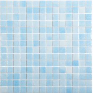Hisbalit Obklad skleněná modrá Mozaika ARAL 2,5x2,5 (33,3x33,3) cm - 25ARALLH